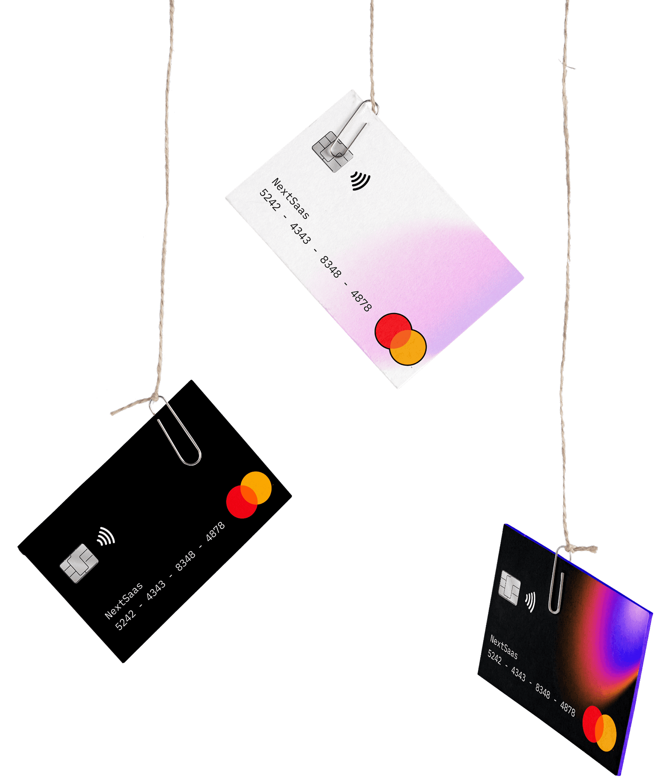 Finance management app dashboard