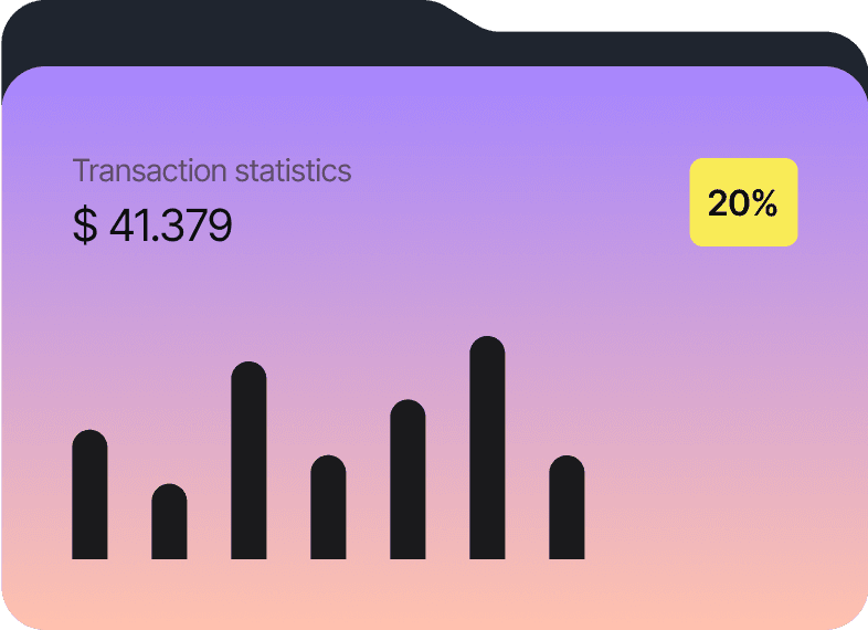 Interactive dashboard interface