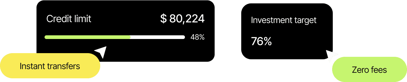 Decentralized asset management dashboard
